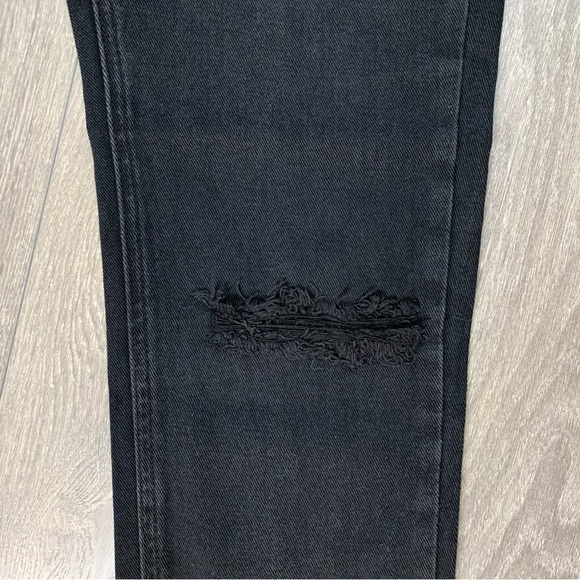 One Teaspoon Awesome Baggies Jeans Black Oak Straight leg low rise denim - Picture 10 of 16